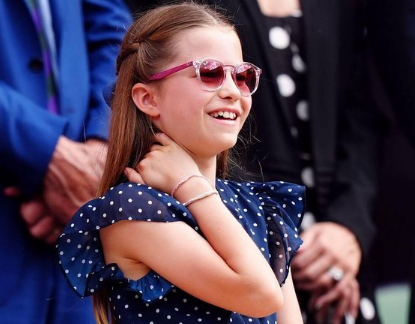 Princess Charlotte Sparks Style Frenzy After Sporting Pink Ray-Bans To Wimbledon Men's Final