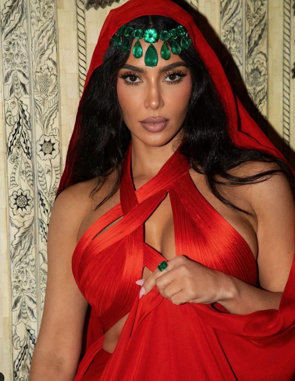 Kim Kardashian Gets Put On Blast After Wearing Red To Ambani's Glitzy Wedding In Mumbai